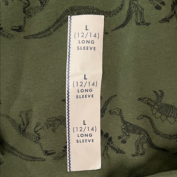 Green Dinosaur Print Men's Sweater - Picture 4 of 4